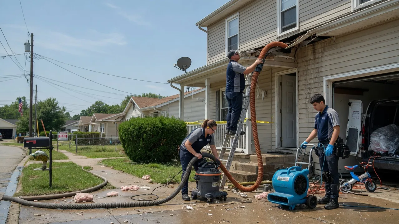 Water Damage Restoration in Tonica, IL near me